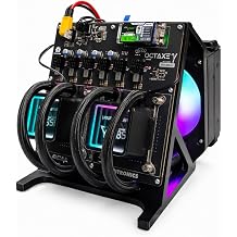 NerdOCTAxe Rev 3.1 Hydro 13.8TH/s Bitcoin ASIC Miner, 8 BM1370, 240W