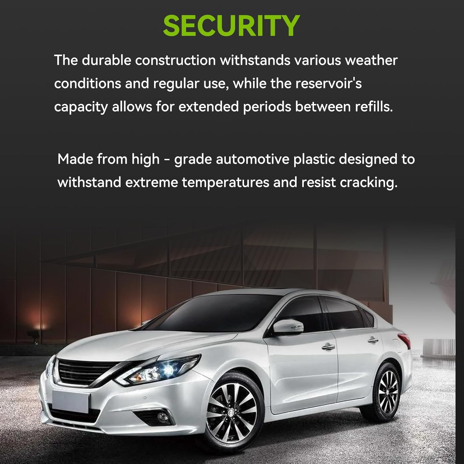 28910-6MA1A Windshield Fluid Reservoir w/Pump & Tube for 2017-2021 Nissan Rogue Sport S SV SL, Washer Fluid Reservoir Pump