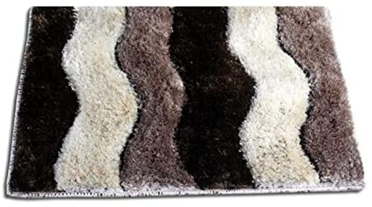 RM Handloom Polyester Anti Skid Door Mat/Bath Mat/Kitchen Mat for Home