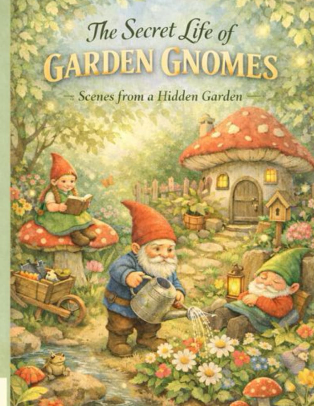 Secret Lives of Garden Gnomes: Scenes from a Hidden Garden