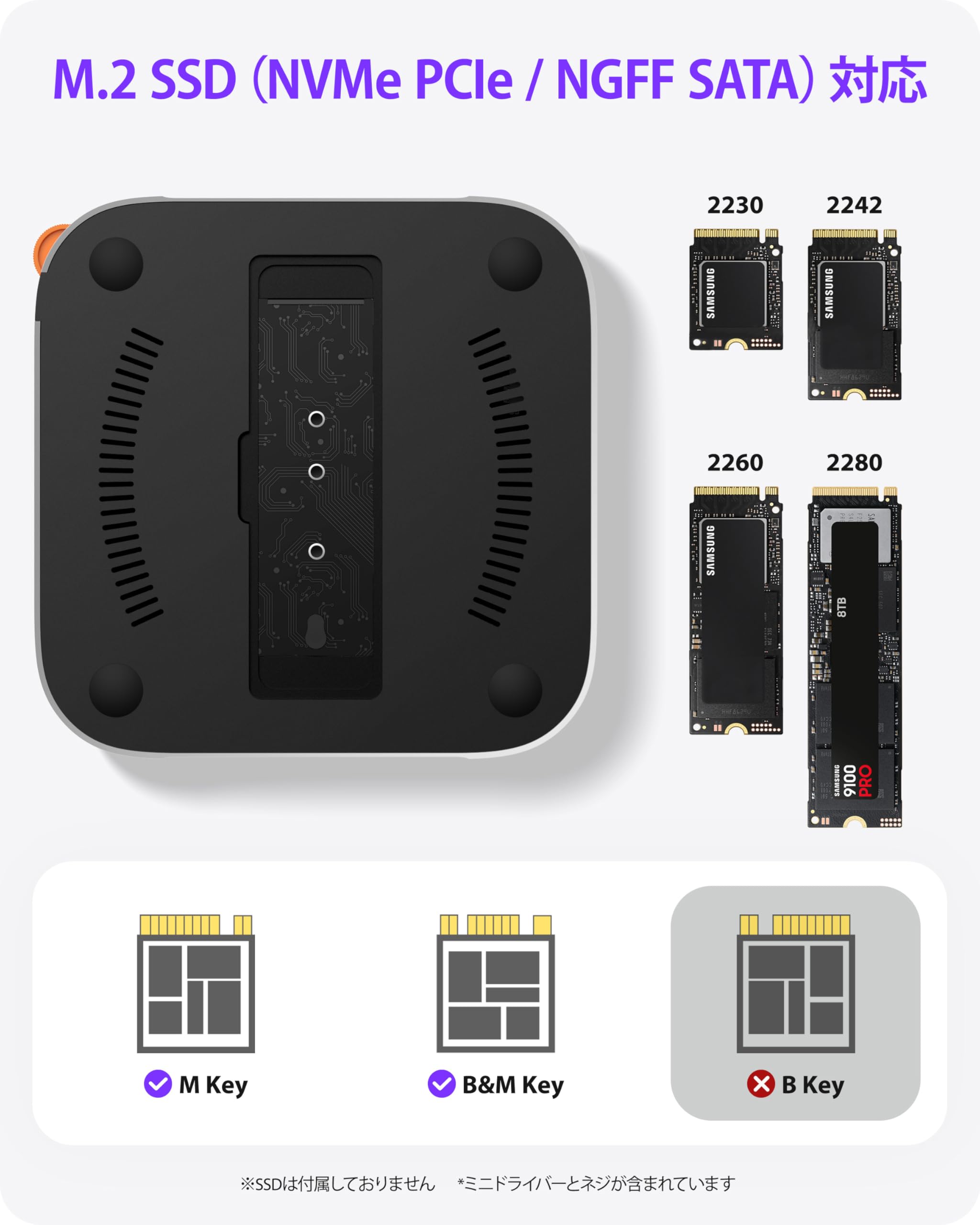 Amazon.co.jp: 【アップグレード版】Stouchi Mac mini M4 ドック SSD