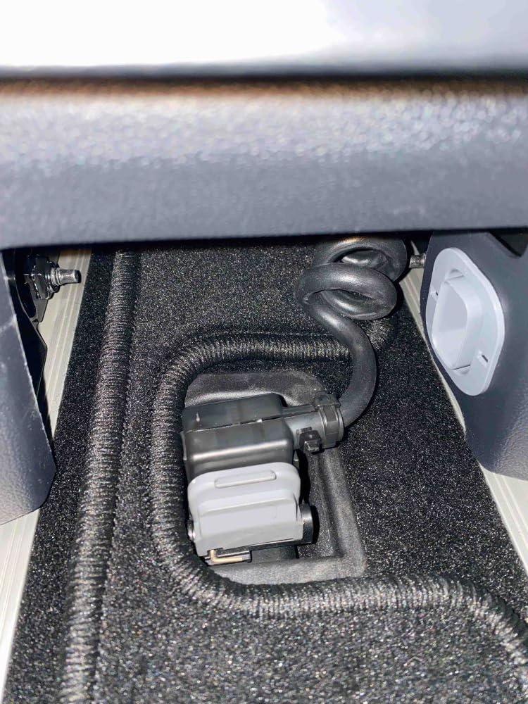 Gastraum Kofferraum Teppich Fußmatte schwarz passend für Ford Tourneo Custom Trend Titanium Active L1 (Kurz) ab 2023