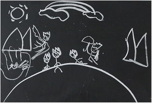 ITTA Pegatina de vinilo extragrande de 24 x 79 pulgadas para pared, papel de contacto, pizarra extraíble, calcomanía de pared para el hogar (negro)