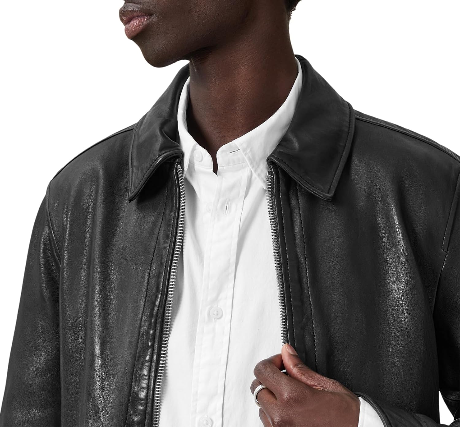 AllSaints Men's Shirts Hawthorne Ls Shirt White L - Image 3