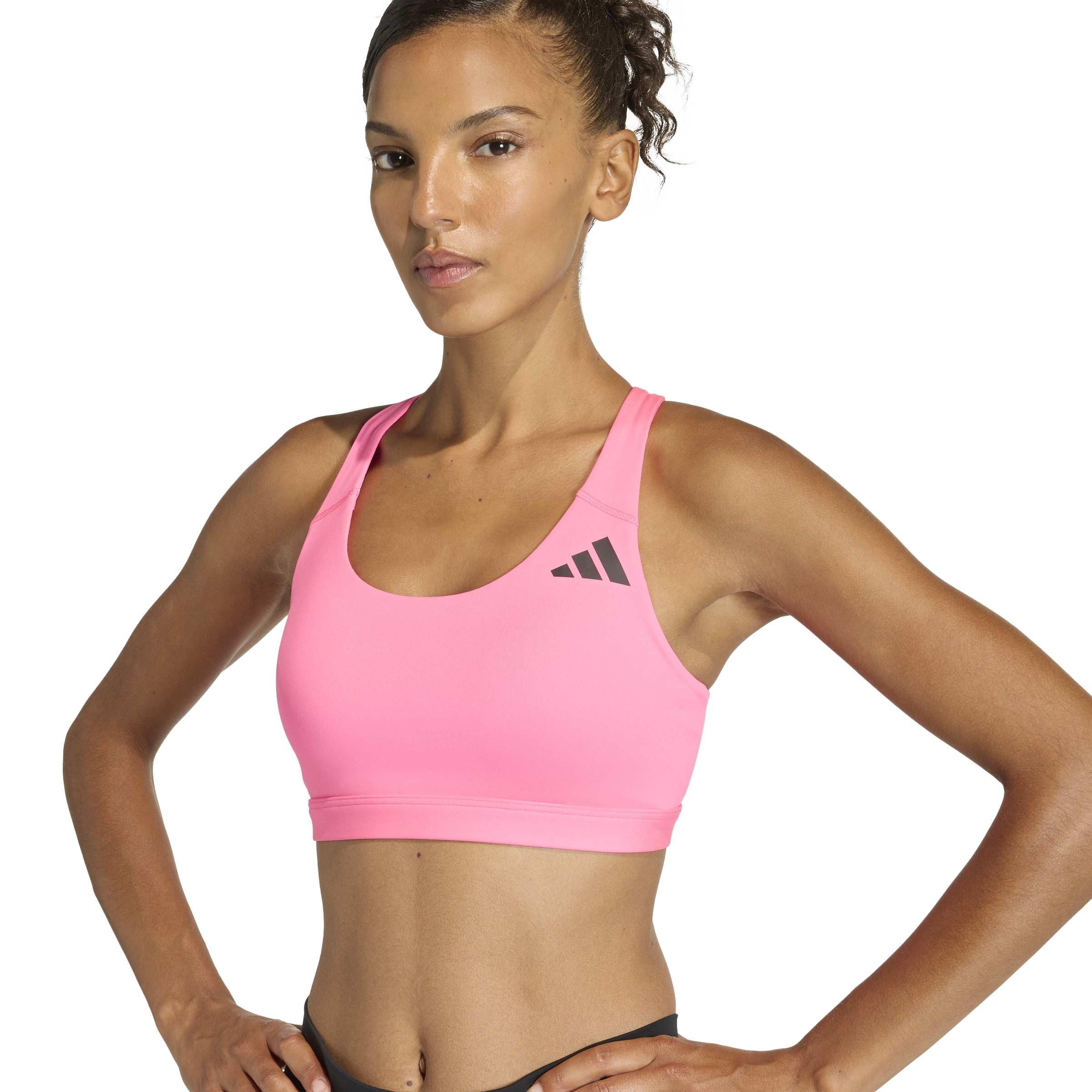 adidas Optime Essentials Workout Medium Support Bra Reggiseno Sportivo Donna (Pacco da 1)