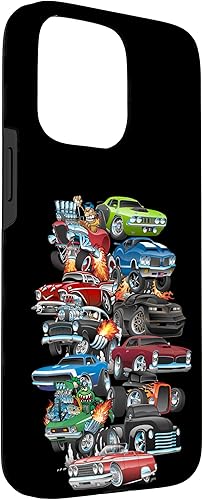 Vista 84 de Funda para iPhone 13 Hotrods, autos clásicos, coches musculosos y carros de carreras
