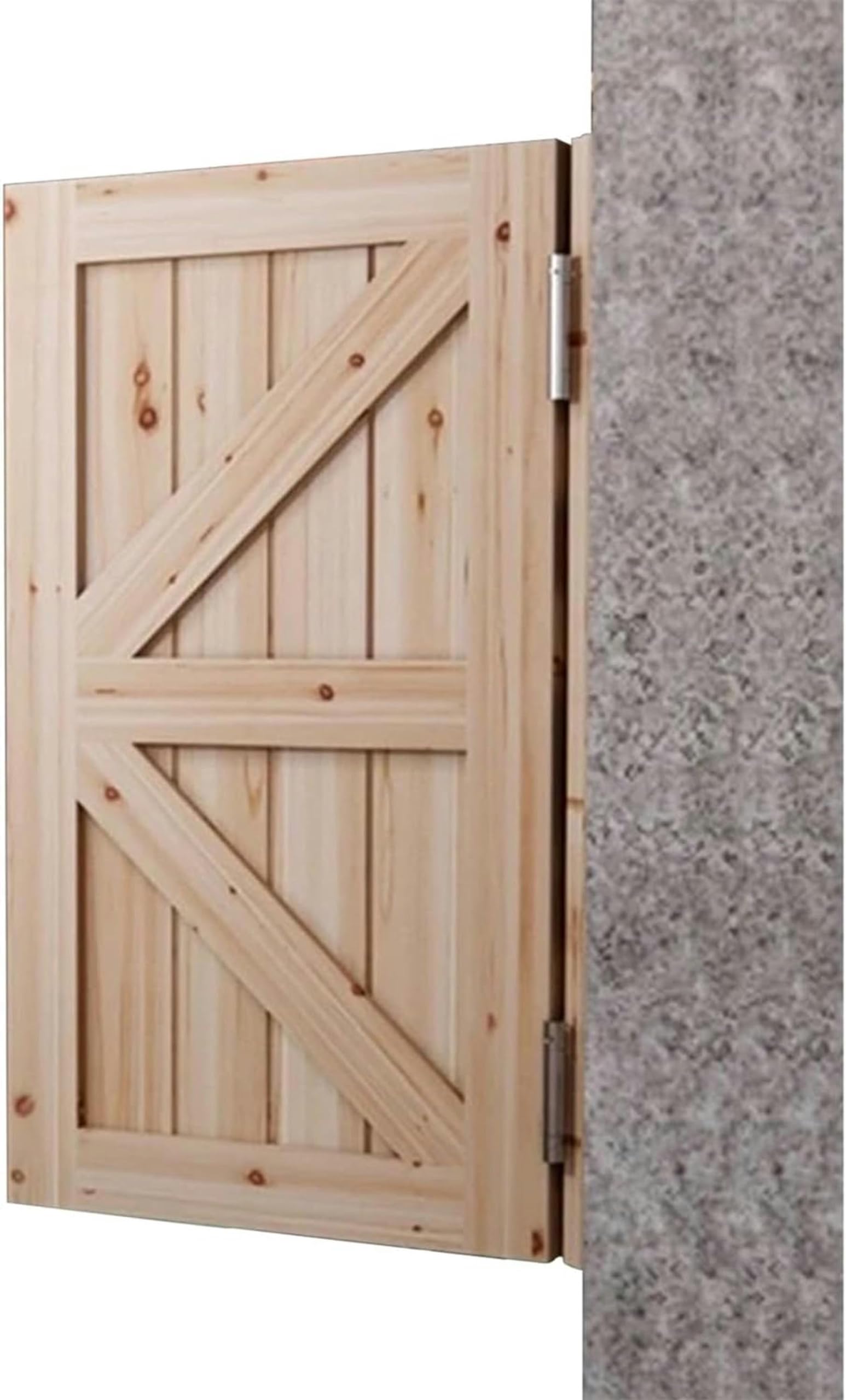 Porte de bar en bois massif brut au design traditionnel de cowboy