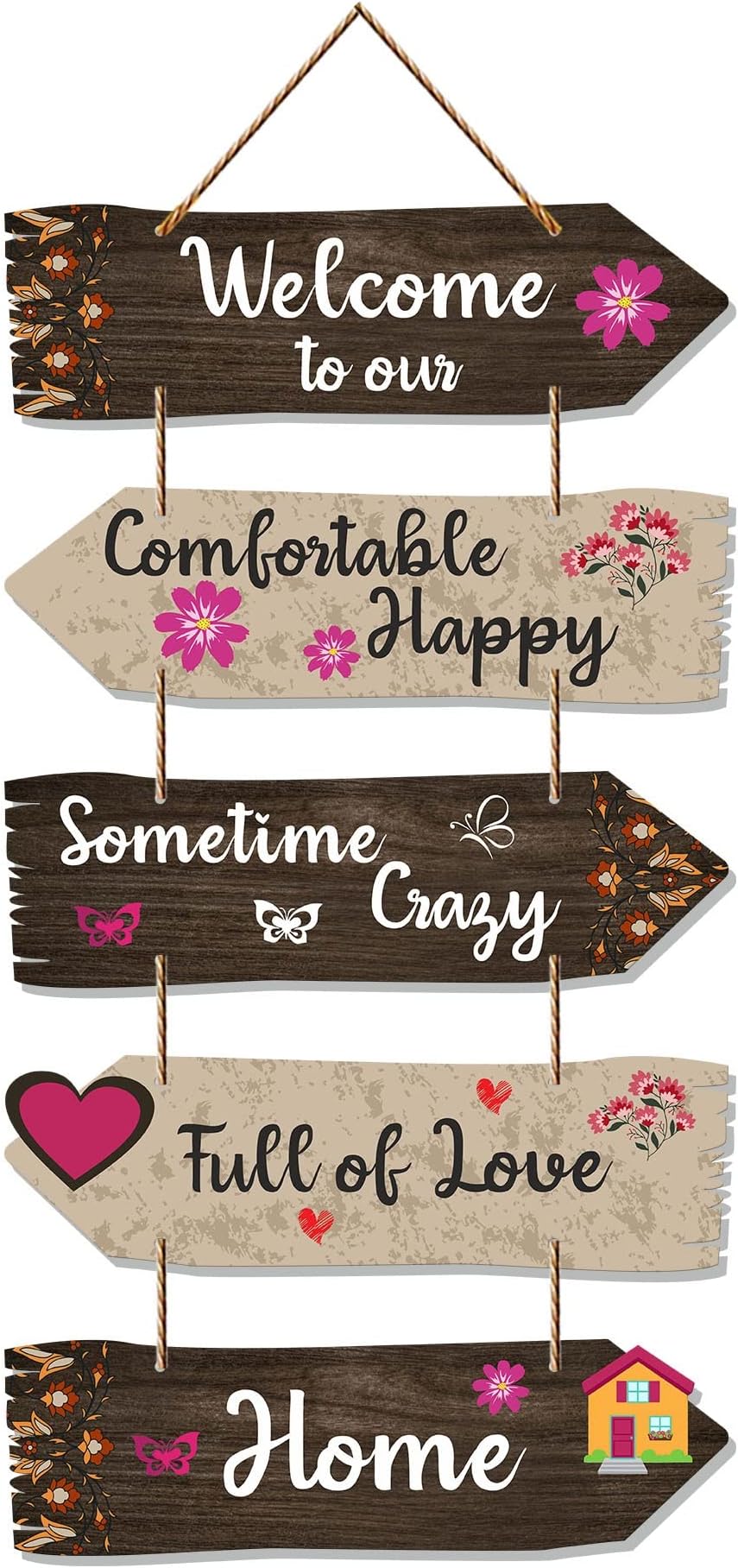 Artvibes Home Quotes Decorative Wall Art Wooden Wall Hanger For Living Room | Bedroom | Gifts | Wood Hangings For Home Decoration | Modern Decor Items | Designer Artworks (Wh 7304N)