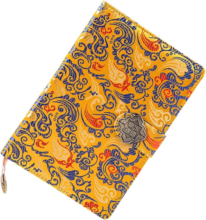 Aisi Mily Exquisite Notebook Chinese Yun Brocade Notebook Silk Hardcover Diary (A-Han Palace)