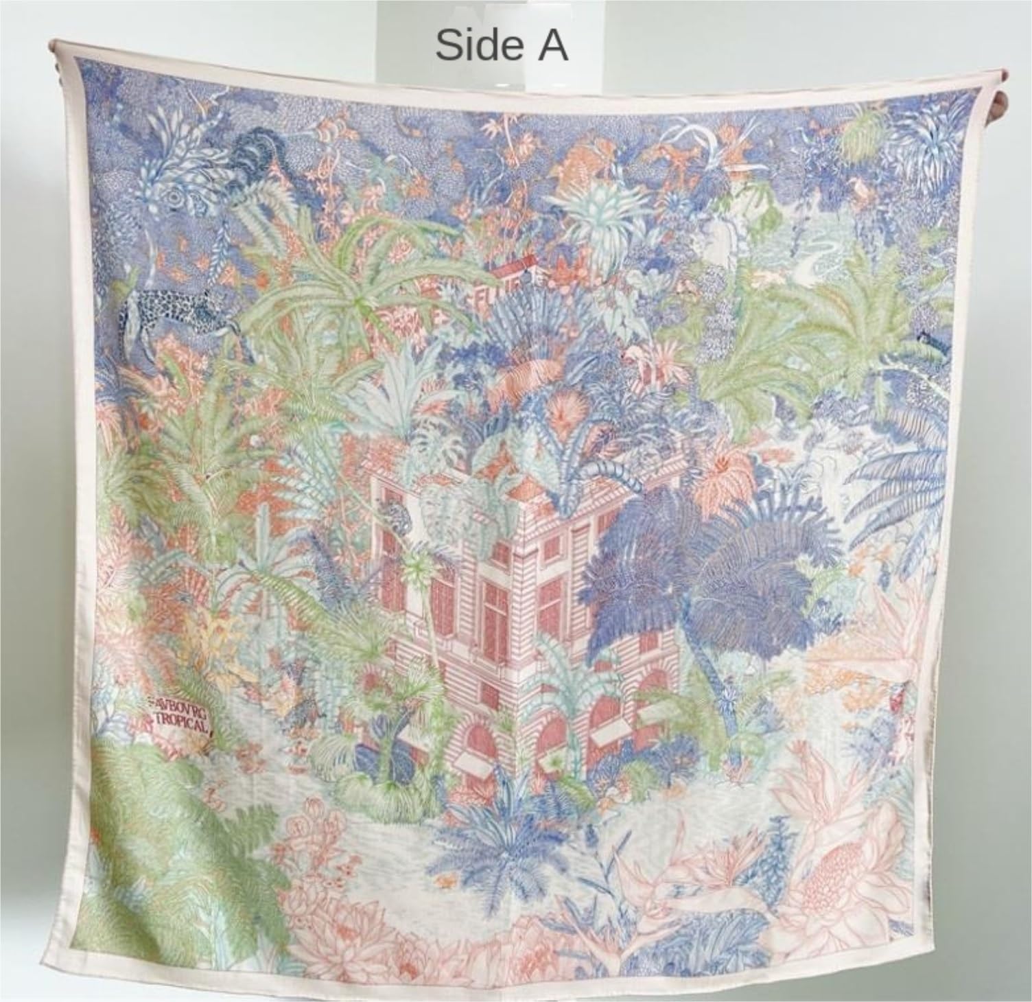 Fular Mujer Bufanda Bufandas Cuadradas De Cachemira Gruesas Y Cálidas para Abrigos De Chales De Seda para Mujer De Otoño E Invierno Chal Mujer Fiesta (Color : A, Size : 130 * 130cm)