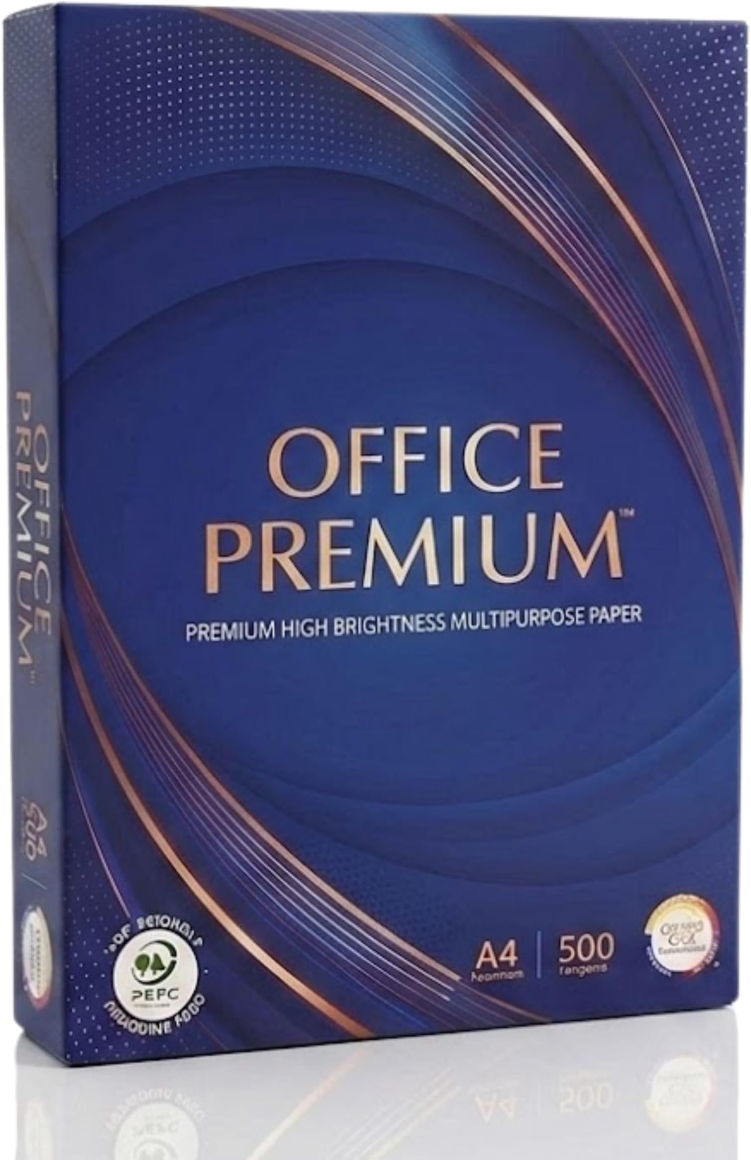 Office Premium A4 White Copier Printer Paper 500 Sheets | Suitable for Home & Office Printing | Multipurpose Printer Paper Compatible with Laser, Inkjet and Copy