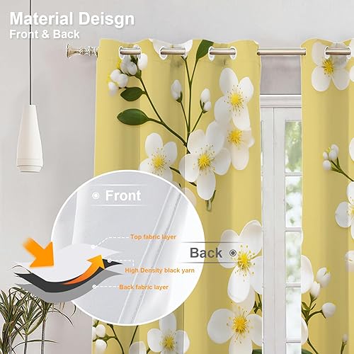 Miniatura 433 de Cenefas de cocina modernas con patrón de cobre marrón dorado para ventanas, cenefas opacas abstractas de marcas de arañazos y cortinas opacas