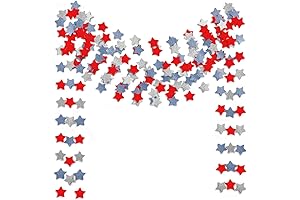 Patriotic USA Hanging Garland Streamers for 4th of July Party