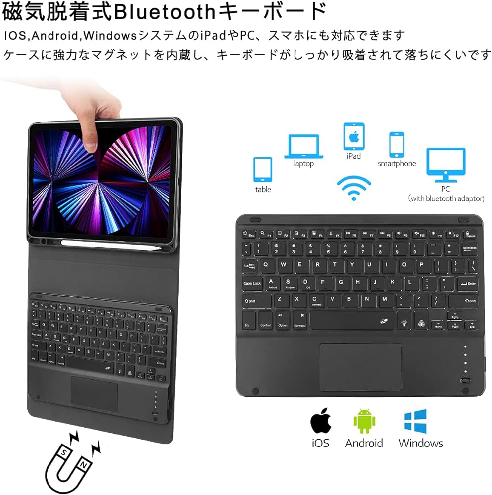 Amazon | iPad Air 11インチ/Air4/Air5/Pro11第1/2/3/4世代 兼用