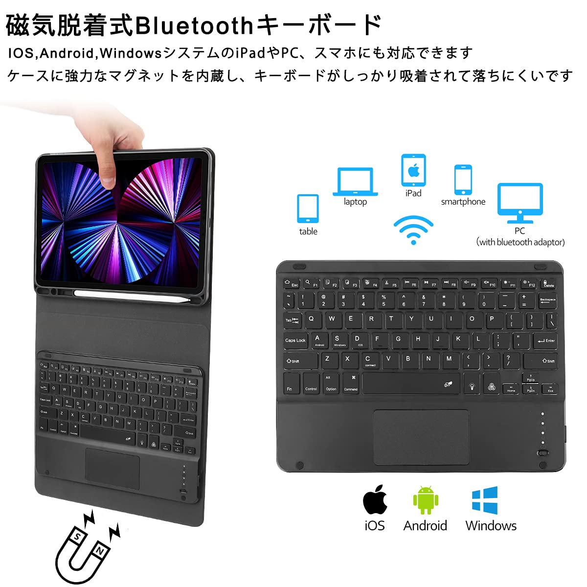 Amazon | iPad Air 11インチ/Air4/Air5/Pro11第1/2/3/4世代 兼用