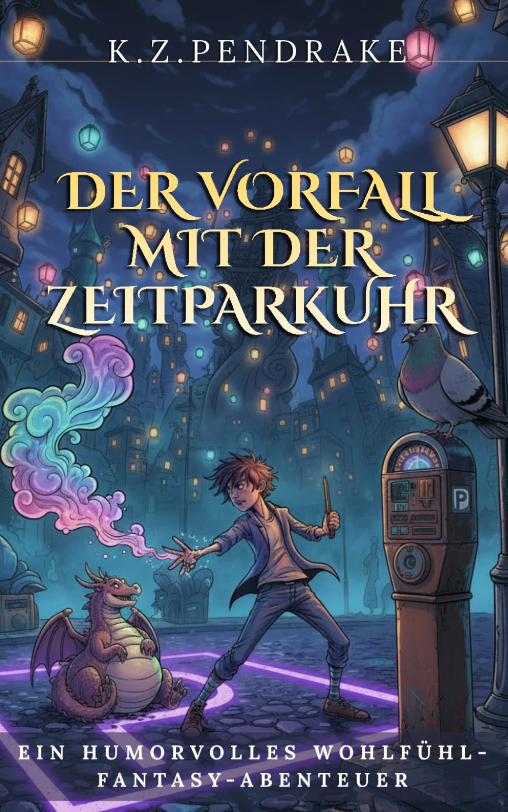 Der Vorfall mit der Zeitparkuhr: Ein humorvolles Wohlfühl-Fantasy-Abenteuer. Band 1 der Reihe: Die magischen Missgeschicke von Quibbletown