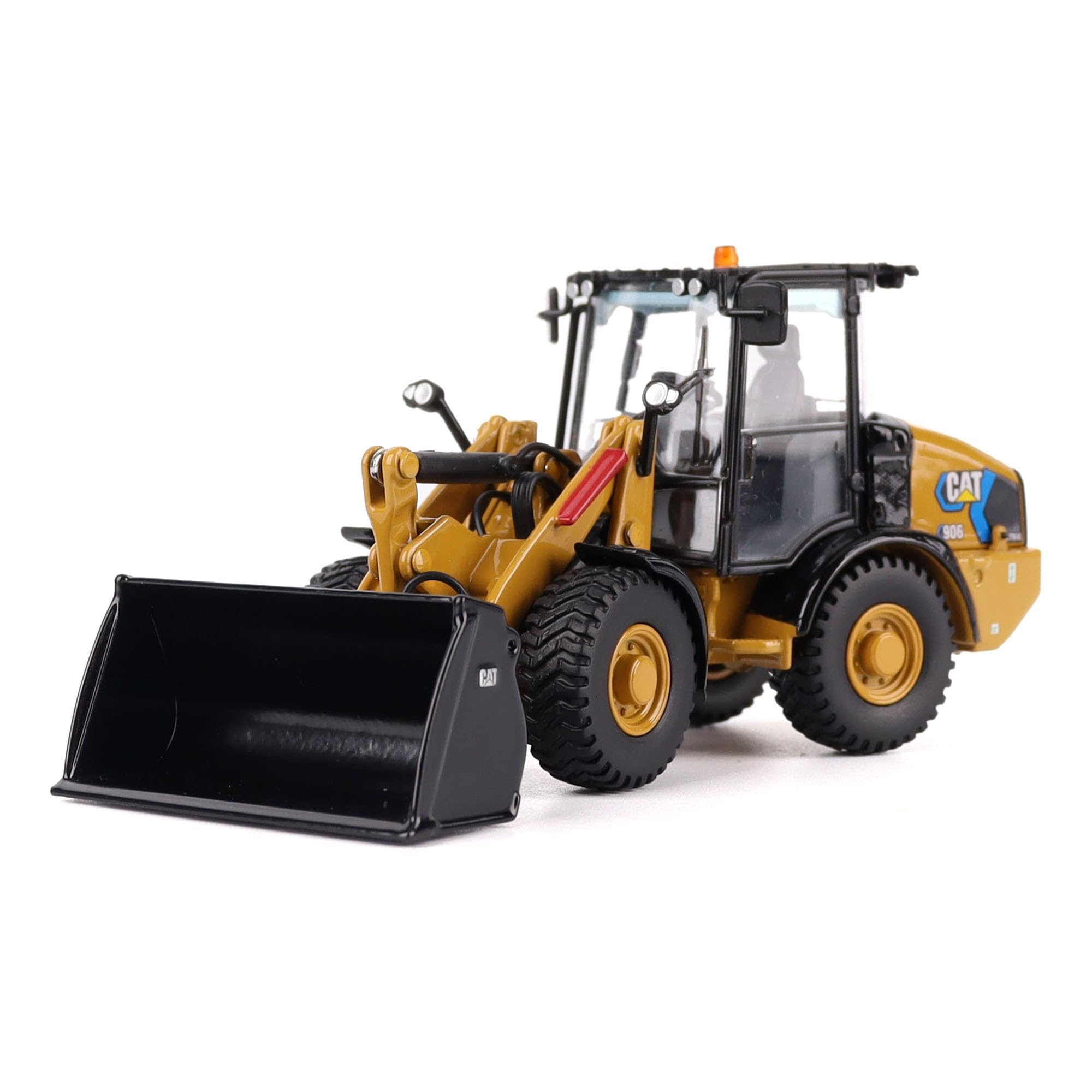 Diecast Masters 85772 - Cat 906 Electric Compact Radlader, échelle 1:50, à partir de 14 Ans, en boîte métallique, Convient aux collectionneurs