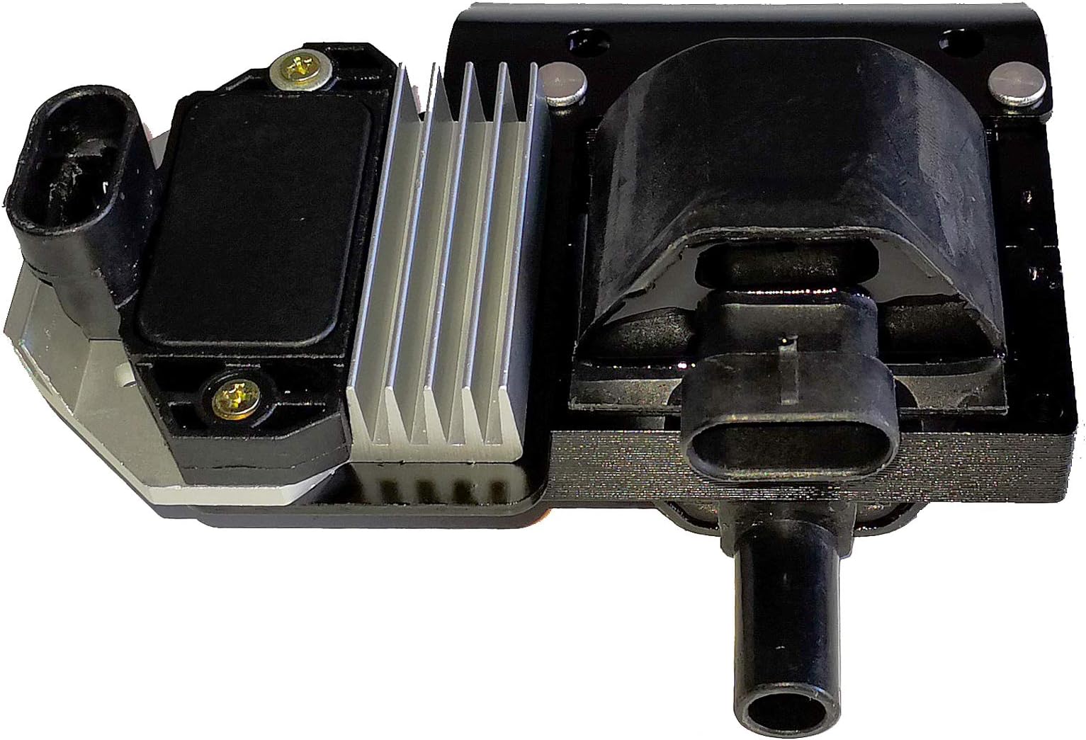 Ignition Coil with Control Module ICM Compatible With 1996-2007 Blazer C/K 1500 2500 3500 Camaro Corvette Firebird S10 Pickup Sierra Silverado Suburban Tahoe Yukon Vortec V6 4.3L V8 5.0L 5.7L 7.4L