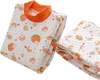 Ropa interior térmica para niños, ropa interior térmica de invierno para niños, ropa de dormir para adolescentes, ropa de dormir larga para niños, conjunto de pijamas de cuello alto