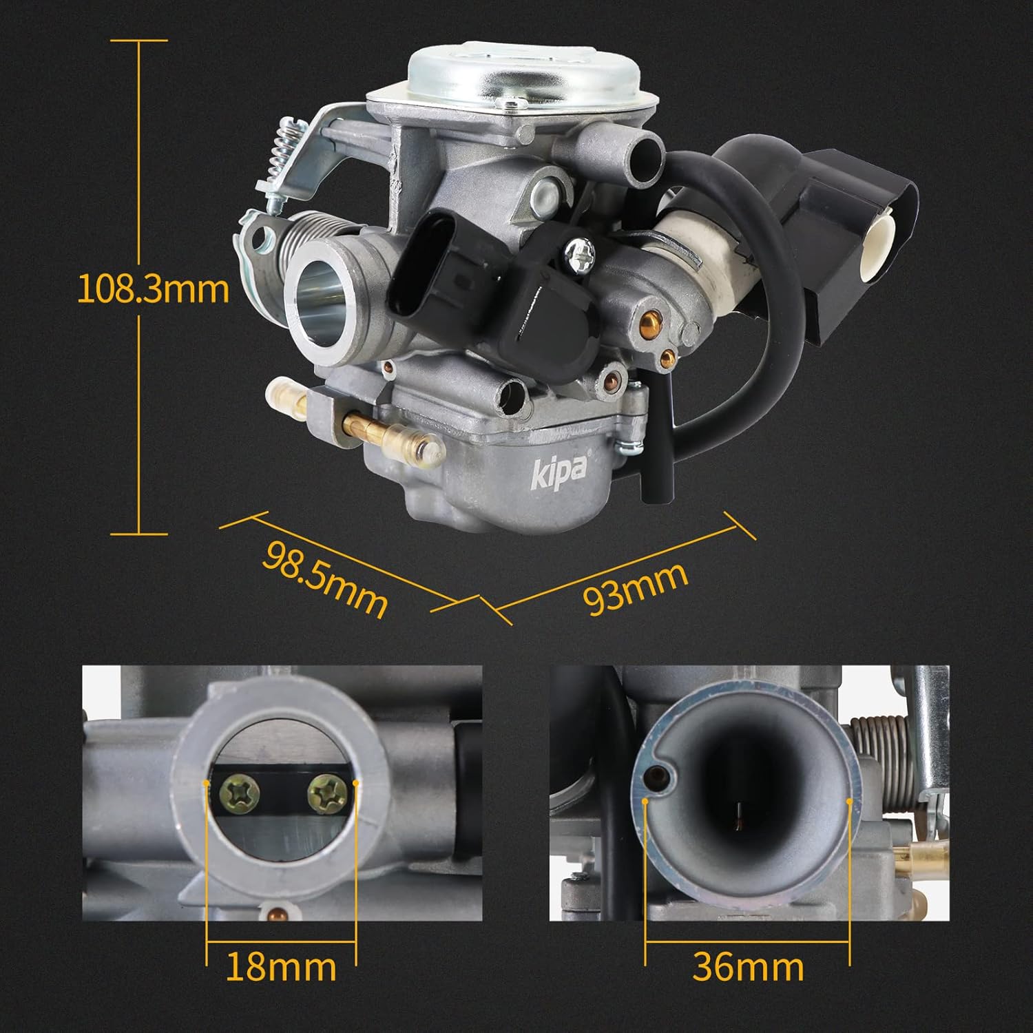 KIPA Carburetor For Metropolitan 50 CHF50 CHF50S 2006-2009# 16100-GET-A21