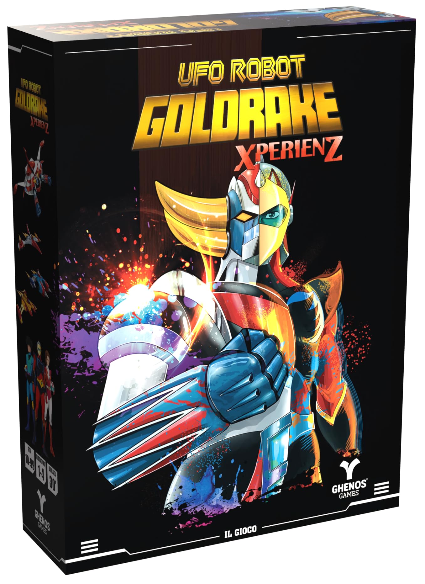 UFO Robot Goldrake XperienZ – Gioco da Tavolo – Gioco cooperativo per Adulti e Bambini dai 10 Anni – 1-4 Giocatori – Durata 30min – Edizione Italiana