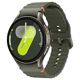 Samsung Galaxy Watch7 Smartwatch, Fitness-Uhr, Fitness Tracker und Aktivitätstracker, 44 mm, Bluetooth, Green, Inkl. 36 Monate Herstellergarantie Green 44mm Gehäuse Bluetooth M/L