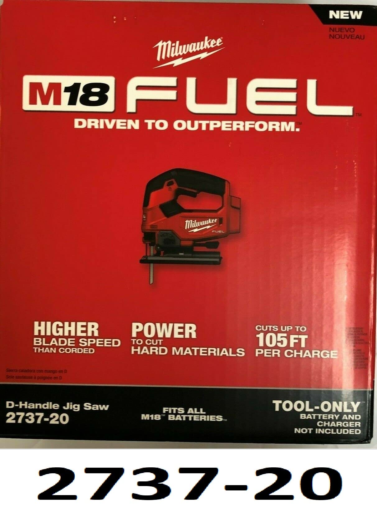 M18 FUEL D-HANDLE JIGSAW