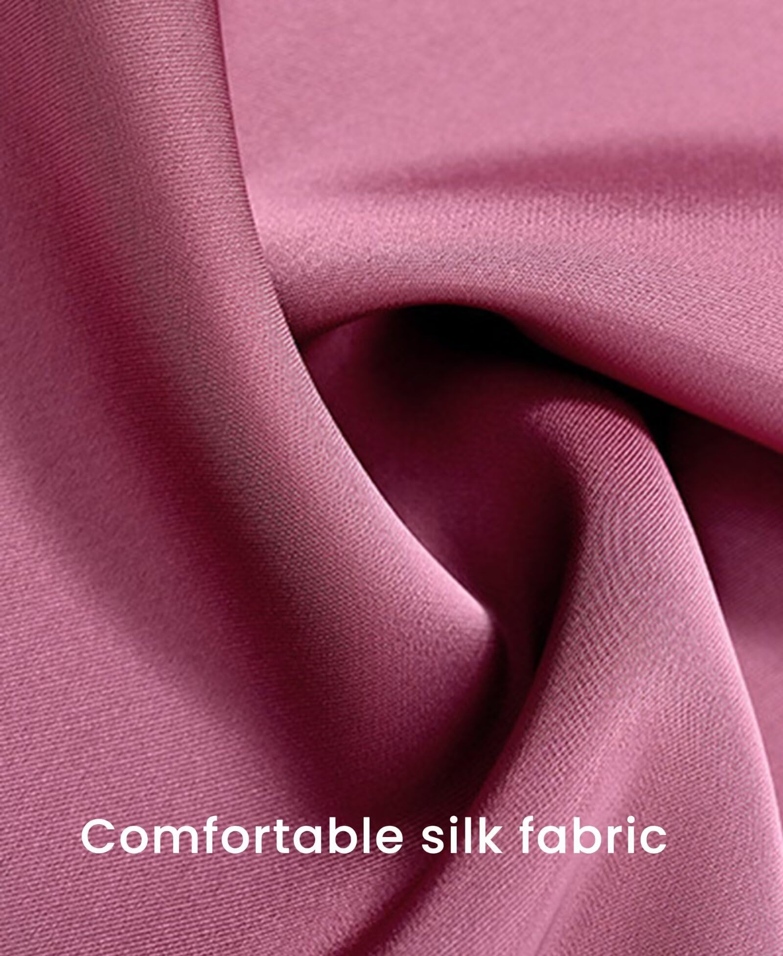 HNVAVQ Camicia in Seta Donna 100% Seta Blusa Manica Lunga Elegante da Ufficio