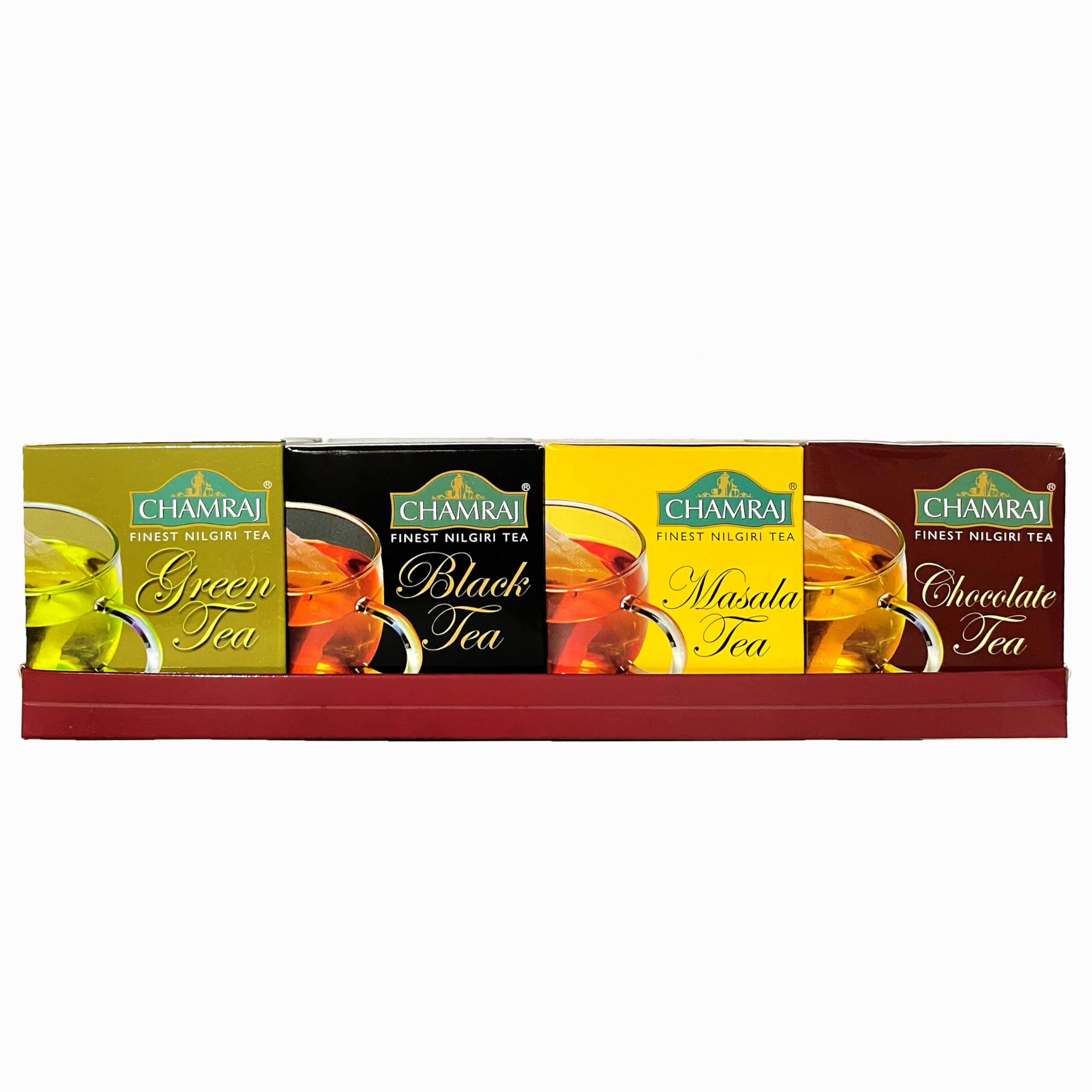 HONEYBEE TEA | Gift Pack | Four Flavours of 20 g each | Total 80 gms | Finest Nilgiri Tea