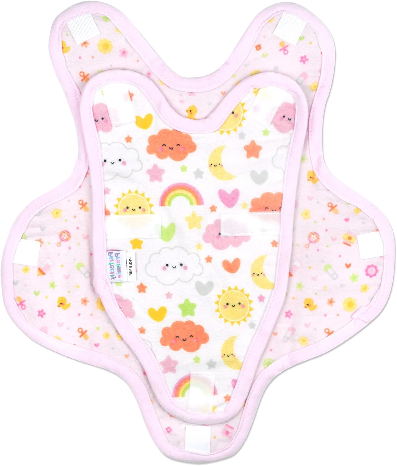 Boys & Girls Reversible Sleeveless Open-Shoulder NIC-Suit Bodysuit - NICU Friendly