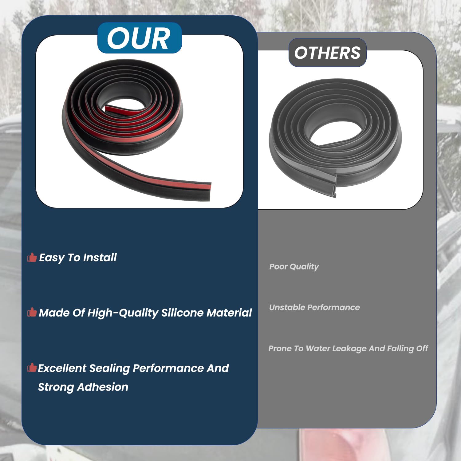 Amazon.com: 82792 Truck Cap Topper Seal Compatible with Leer 100XQ