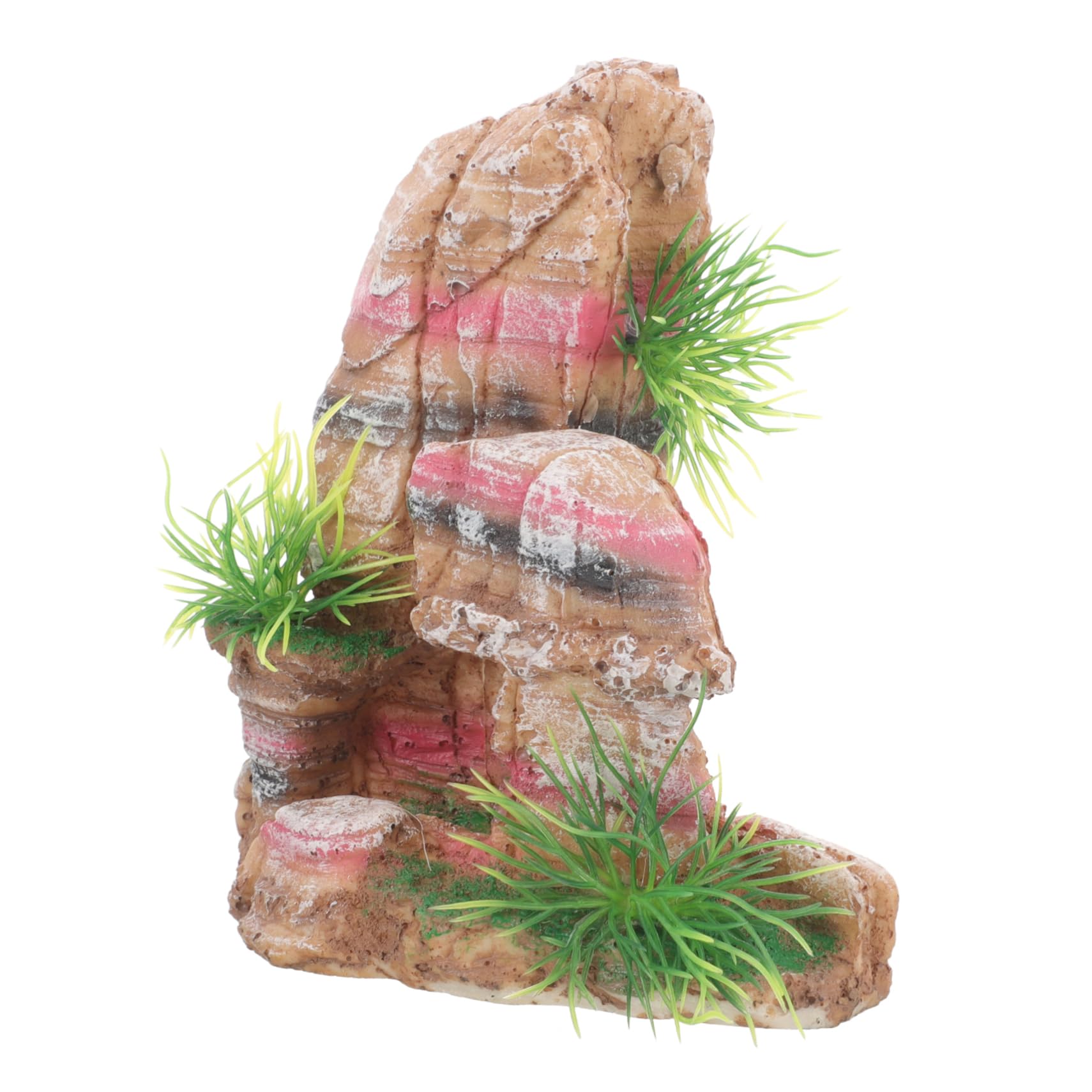 TOYANDONA 2 Pezzi Decorazione per Acquari per Serbatoi Paesaggio Naturale per Decorare Acquari e Domestici Accessorio e Resistente per Terrari
