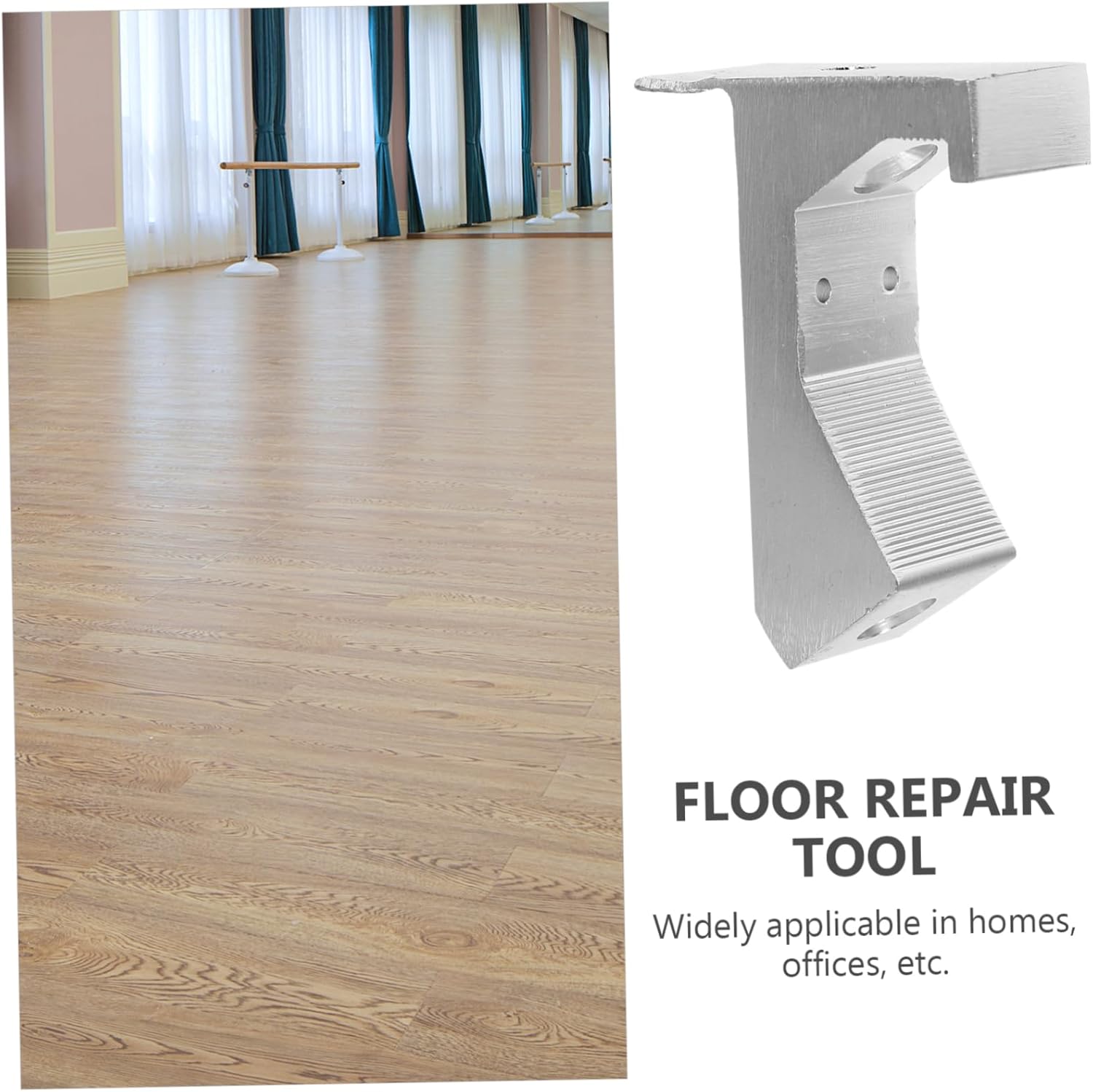 1Set Squeaky Floor Repair Kit Tool for Eliminating Noise Under Boards Versatile and for Home and Office Floor Repair