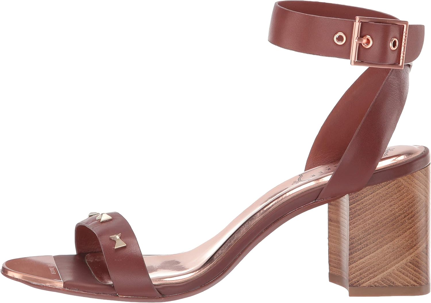 Ted Baker Women's Biah Heeled Sandal 5 Cocoa