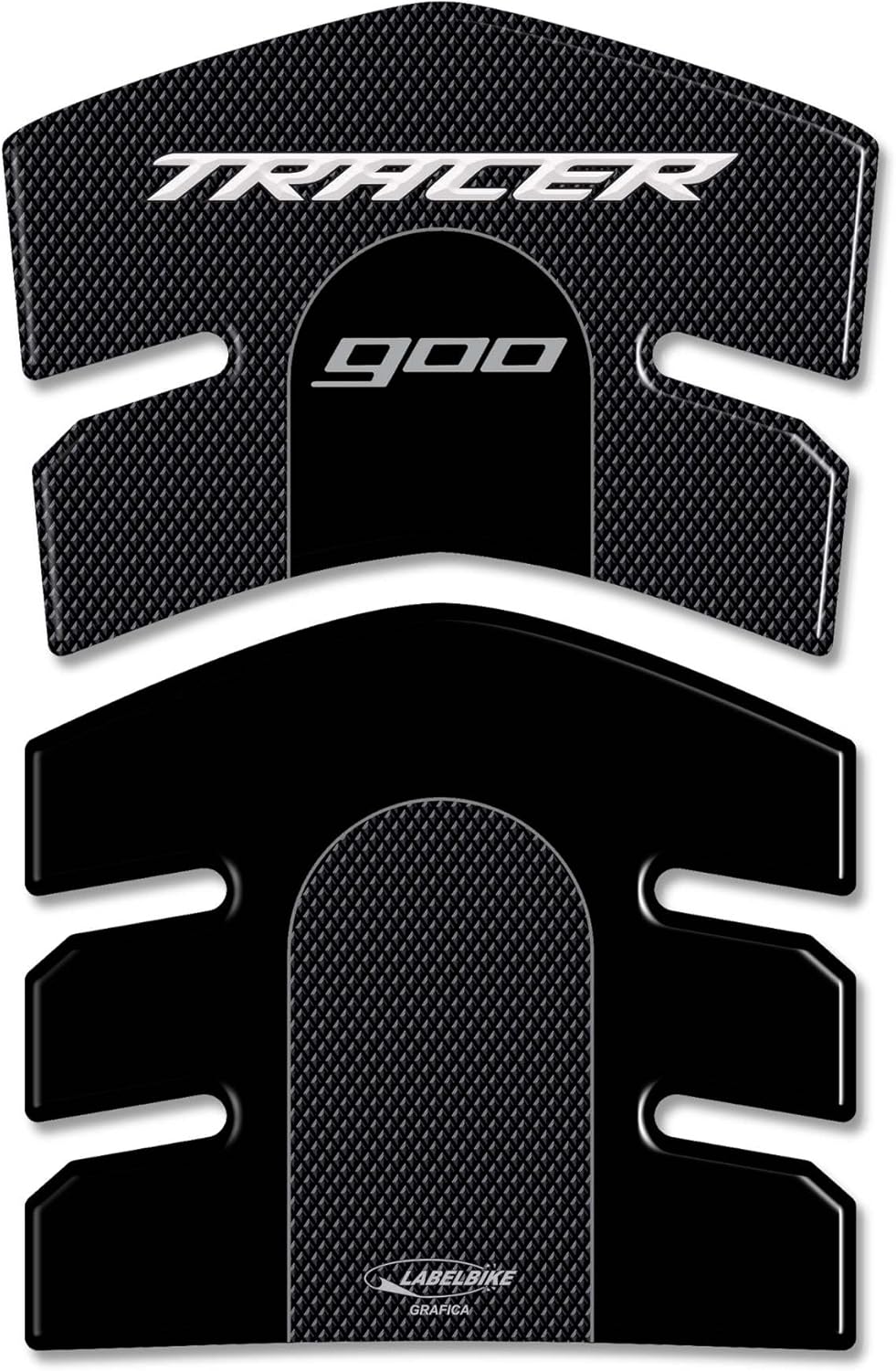 labelbike - 3D Sticker Motorcycle Fuel Tank Pad Protection and Decoration in Resin Compatible with Yamaha Tracer 900 2018-2020