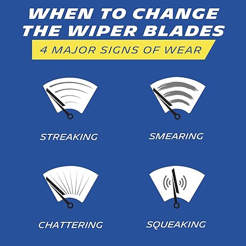 Miniatura 9 de Michelin 40-2621SPBA Pro Plus - Paquete doble de limpiaparabrisas de silicona de 26 y 21 pulgadas, compatible con Lexus, Ford, Dodge, Audi, Lincoln,