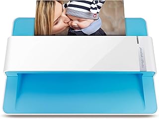 Scanner Photo Plustek - ePhoto Z300, récompensé par Le German Design Award 2018, numérisez des Photos 4 x 6 en 2 s, alignement Automatique et découpe avec capteur CCD Prend en Charge Mac et PC.
