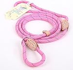 Sweeethome Durable Dog Slip Rope Leash, 5 FT Dog Training Leash, Strong Slip Lead, Standard Adjustable Pet Slipknot Nylon Leash for Small Medium Dogs(10-80 lb)