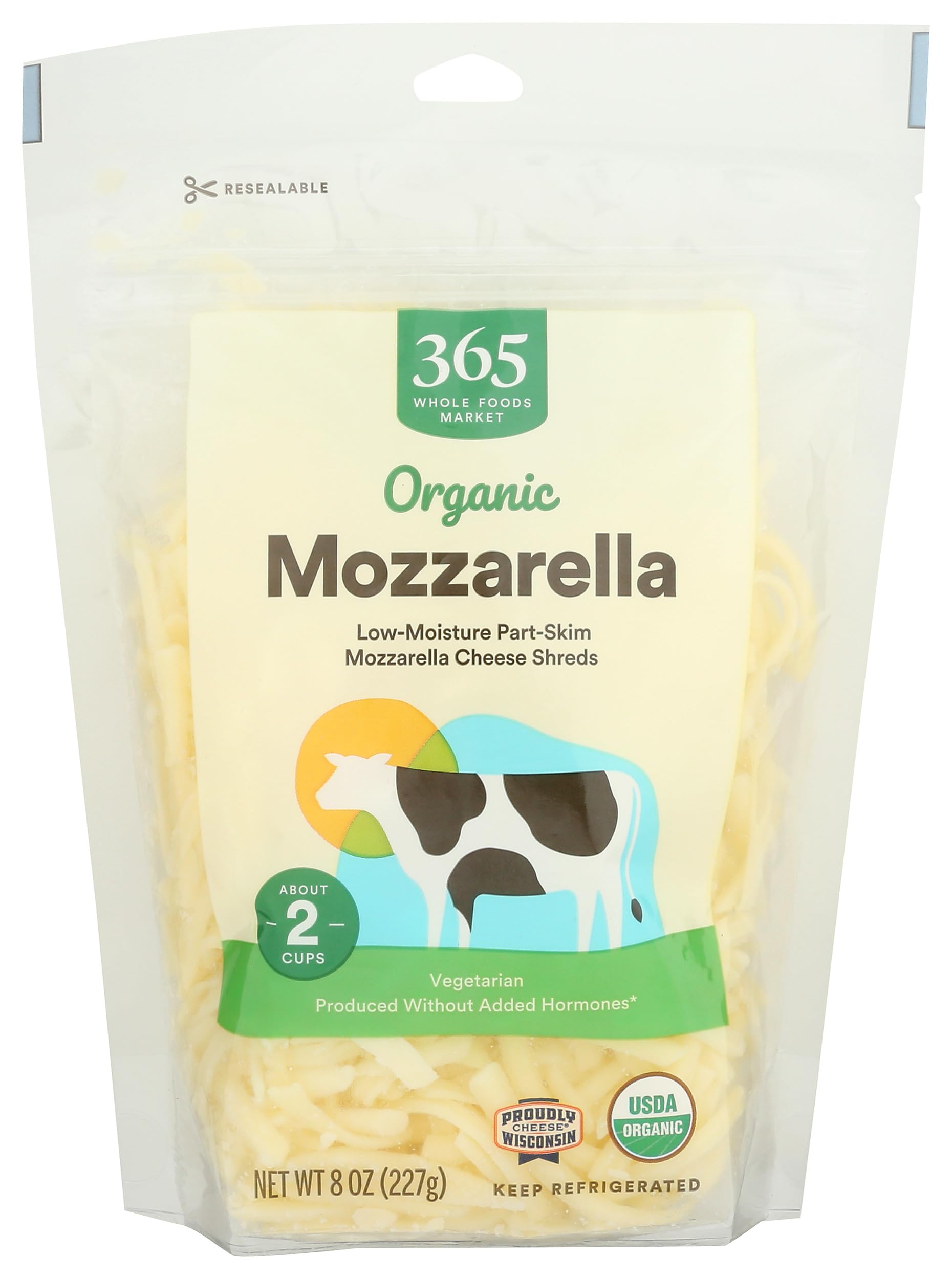365 Everyday Value, Organic Mozzarella Shred, 8 oz | Grocery Pickup & Delivery | Whole Foods Market 365 Everyday Value, Organic Mozzarella Shred, 8 oz | Grocery Pickup & Delivery | Whole Foods Market