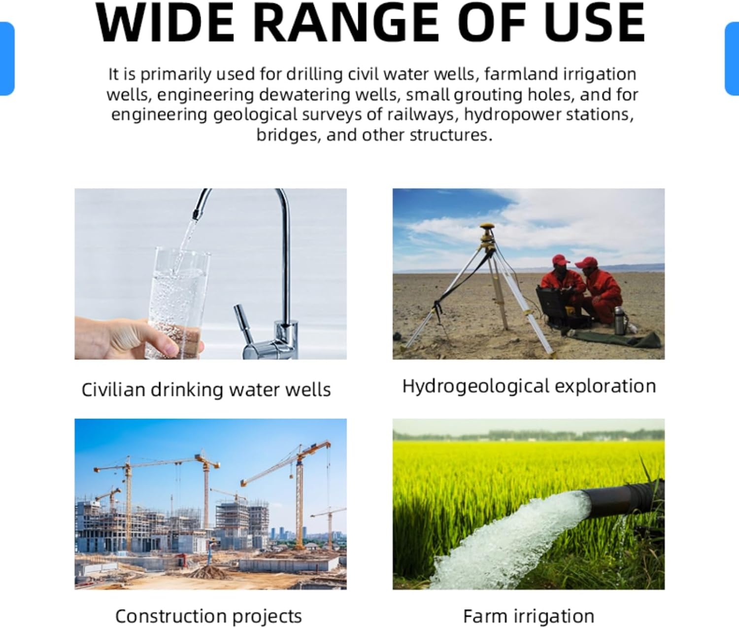 Mobile Hydraulic Water Well Drilling Machine Easy-to-Use Diamond Core Drill Machine All-Terrain 120m Depth High-Performance Water Well Drill Rig for Quick Drilling in Remote Locations