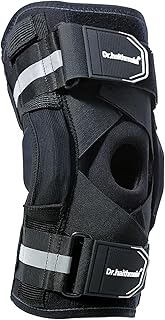 Knee Brace for Men & Women - Hinged Knee Support with Side Stabilizers & Patella Gel Pad, Compression Knee Brace for Meniscus Tear, Arthritis, ACL Injury Recovery, Sports, Pain Relief (Large)