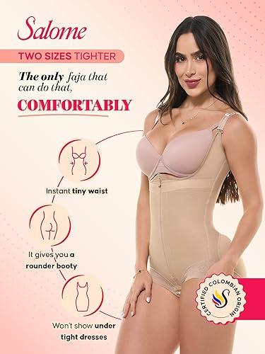 Miniatura 2 de Salome 0413, fajas colombianas reductoras para posparto que retonifica los glúteos y la figura, mujeres