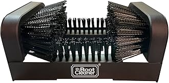 - Heavy Duty Boot Brush Cleaner Outdoor Floor Mount or Portable Boot Scraper/Scrubber with Hardware