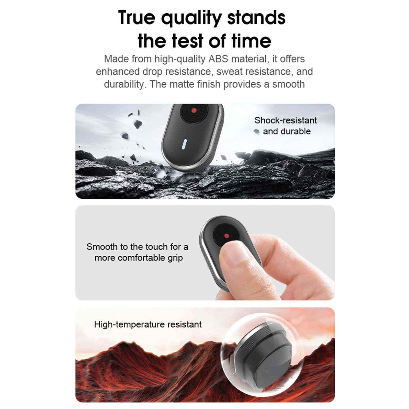 Mando a distancia Bluetooth universal para DJI Osmo 360/ACTION 6 para Insta360 X5/ACE PRO 2/GO ULTRA para GoPro Hero 13/Max 2, cámara inteligente, impermeable, mini control remoto inalámbrico