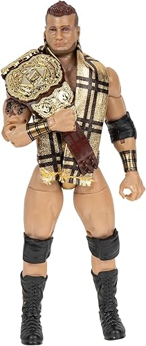 Miniatura 5 de All Elite Wrestling - Paquete de 4 campeones inigualables, cuatro figuras de 6 pulgadas con cinturones de título y accesorios, exclusivo de Tienda