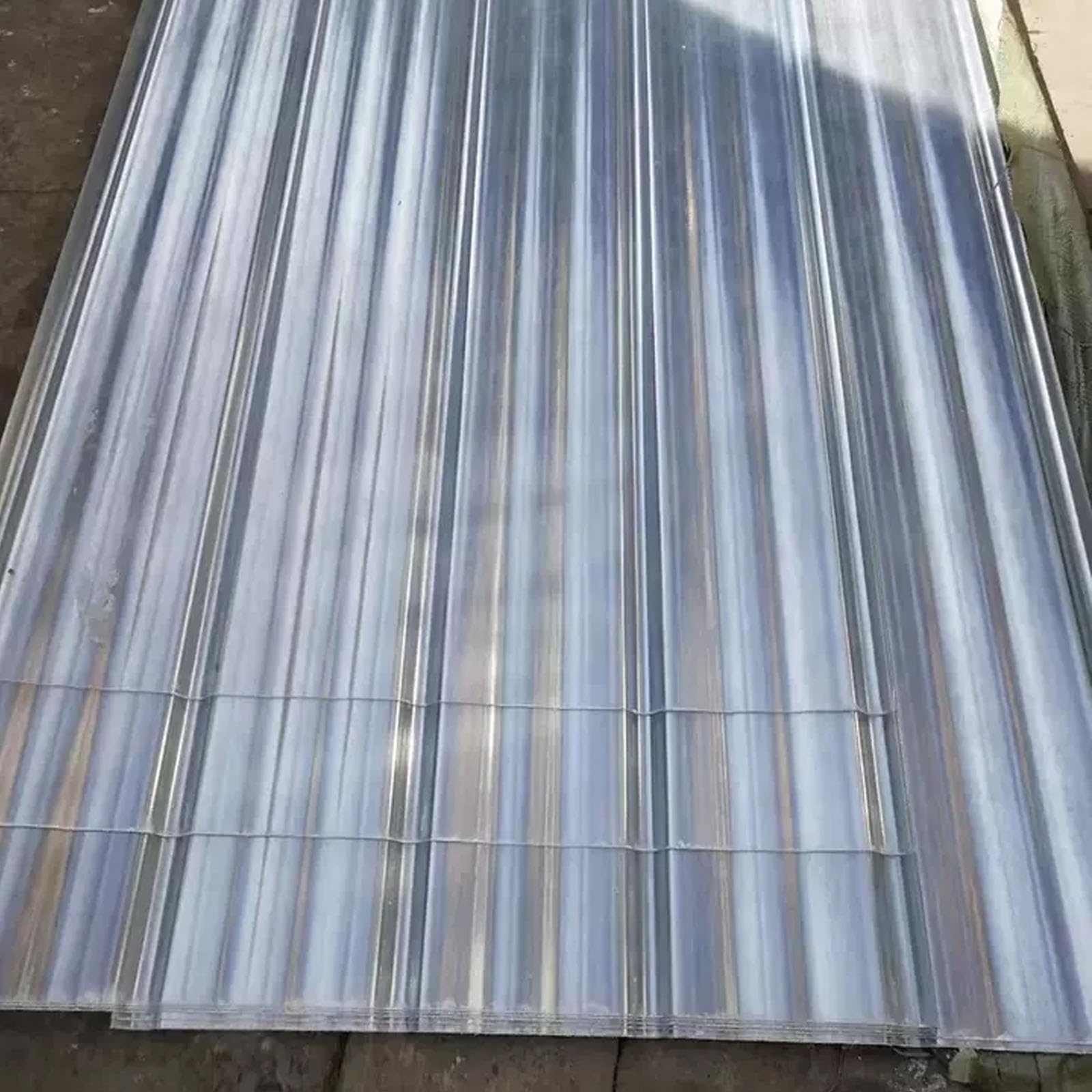 Planchas Transparentes Tejados,1mm Hojas de Techo Corrugado,Placa Ondulada FRP para Exteriores,Placa de Iluminación Natural de Fibra de Vidrio,Chapa Tejado o Pared (0.9×1.4m/35×55in,1pcs)
