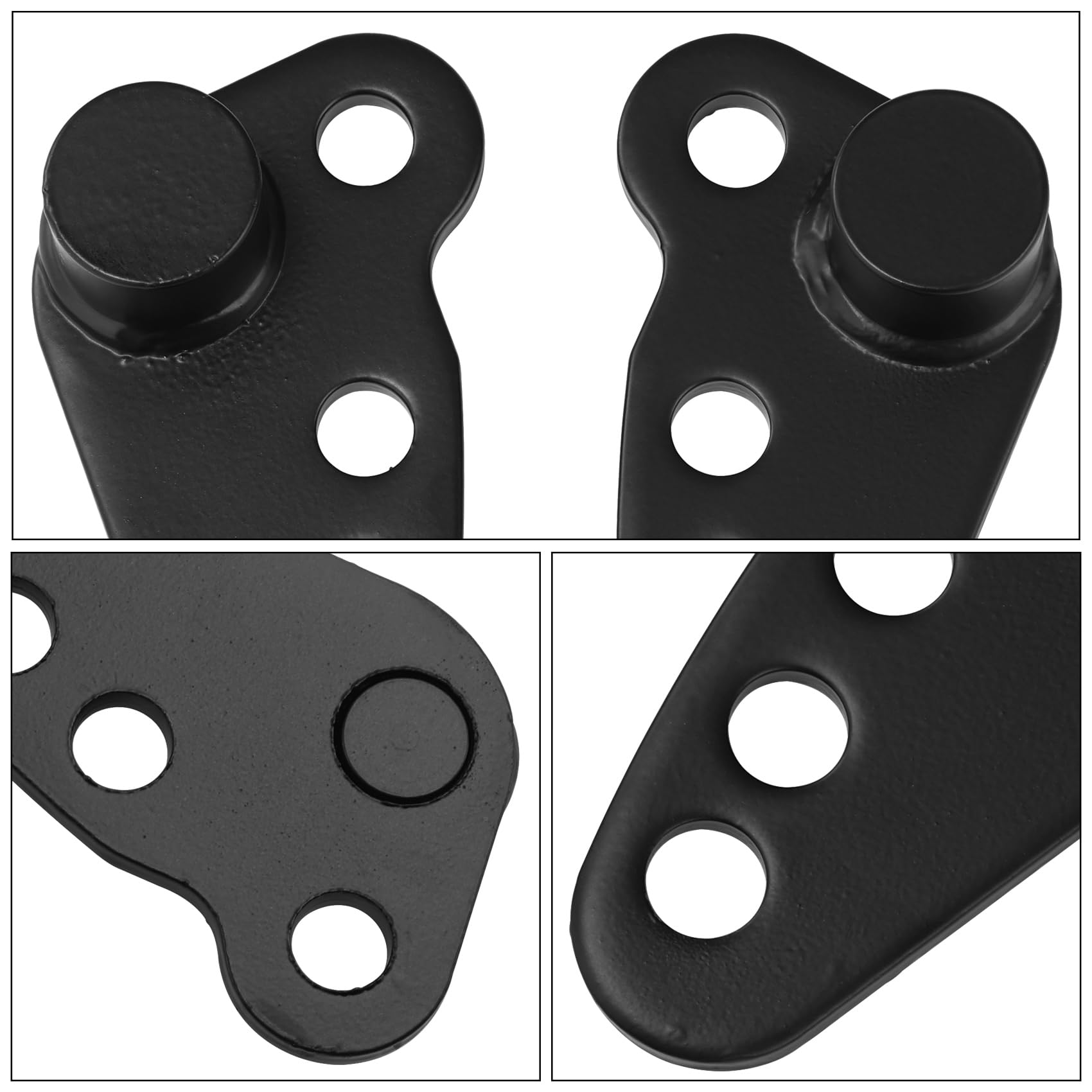 TCMT Kits d'abaissement réglables de 2,5 à 7,6 cm pour Harley Electra Glide Ultra Classic 2002-2016, Street Glide, Road King avec sacoches rigides uniquement