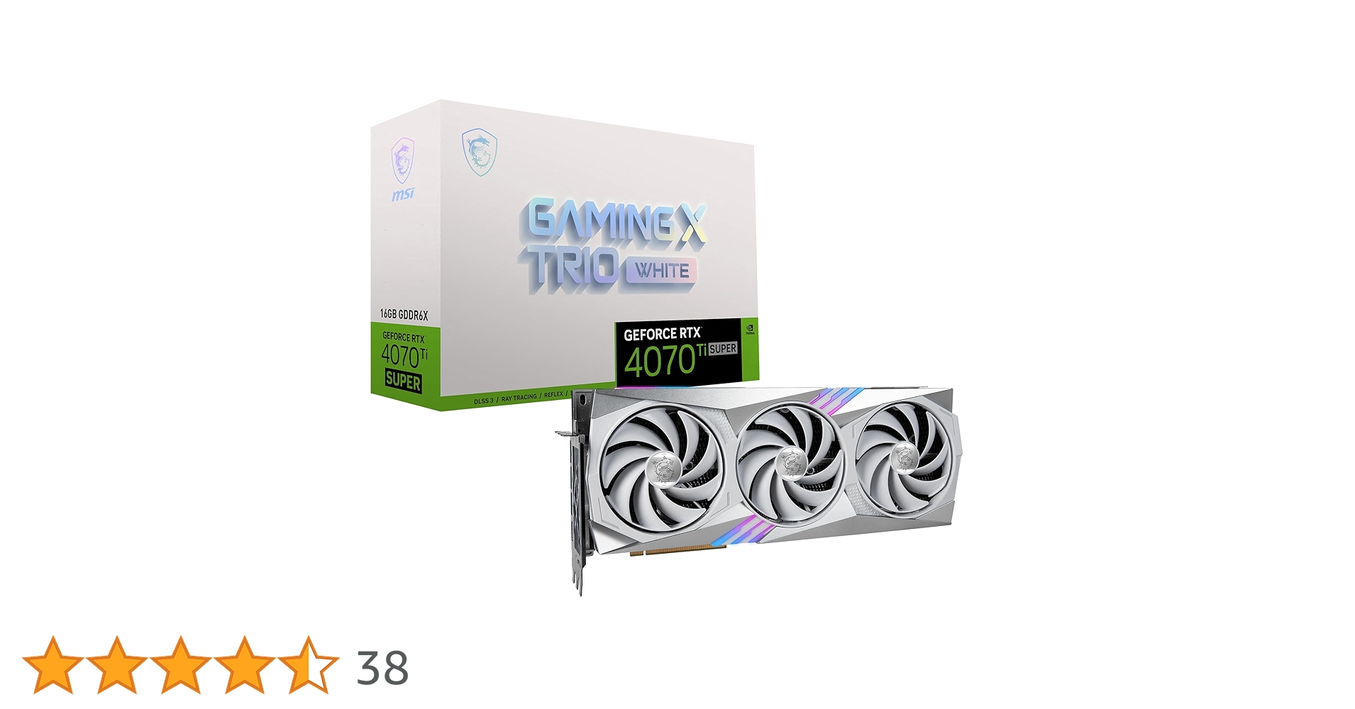 MSI GeForce RTX 4070 Ti SUPER 白　16GB グラボ Amazon.com: MSI Gaming RTX 4070 Ti Super 16G Ventus 2X White