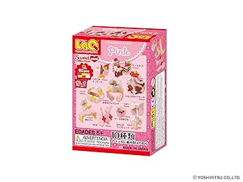 みーち出品LaQ ピンク2600ピース　Pax10枚 Amazon.co.jp: LaQ (ラキュー) スイートコレクション ドレス
