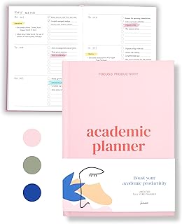 Lamare Academic Planner 2025-2026 – Undated Weekly College Student Planner 2025-2026 For Homeschool, High School, College & Nursing Students